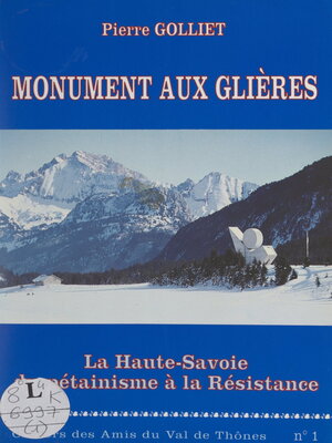 cover image of Monument aux Glières